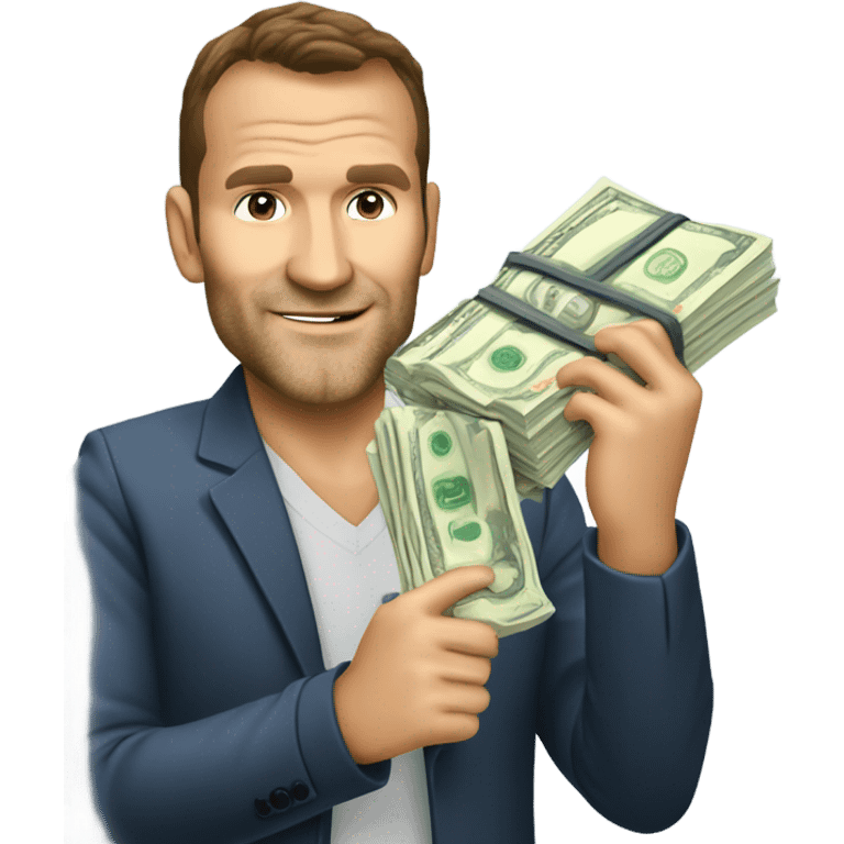 Andriy shevchenko with money emoji