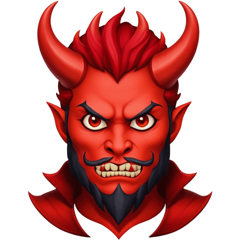 Devil king emoji