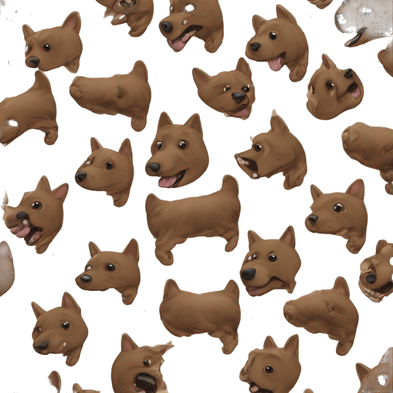 Melitensium canis puella in armis iuvenis puellae brunette emoji