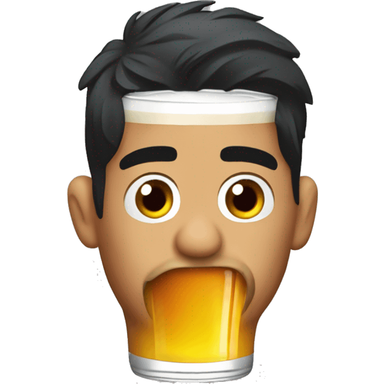 Luis Suárez drink beer emoji