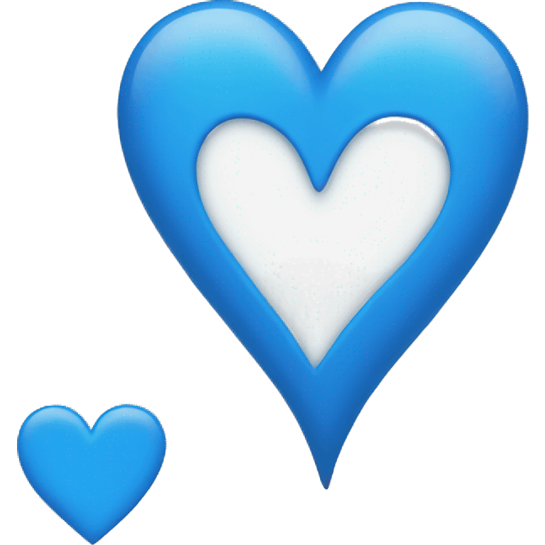 blue heart emoji