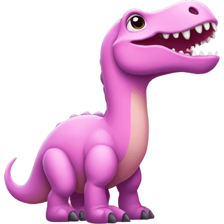 Pink dinosaur  emoji