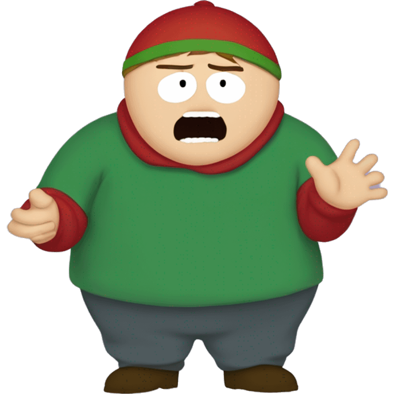 Eric Cartman dando la mano aKyle Broflovski  emoji