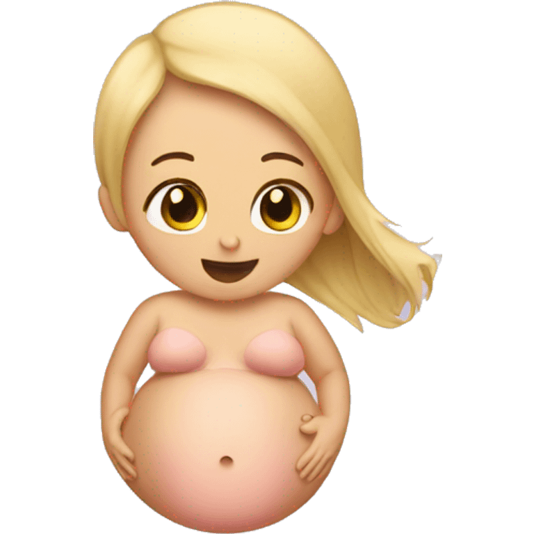 Pregnancy announcement emoji