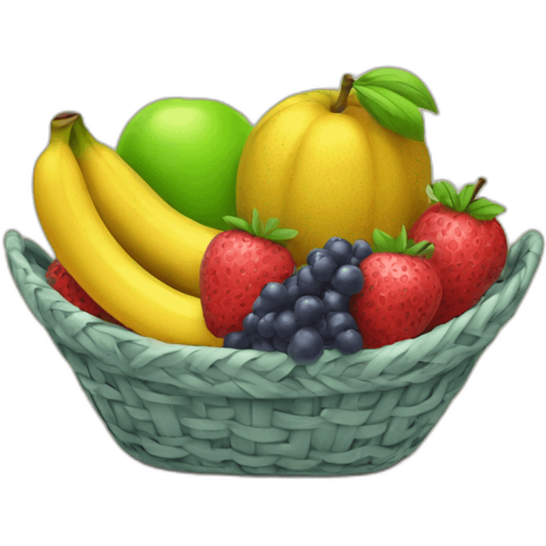 fruit basket emoji