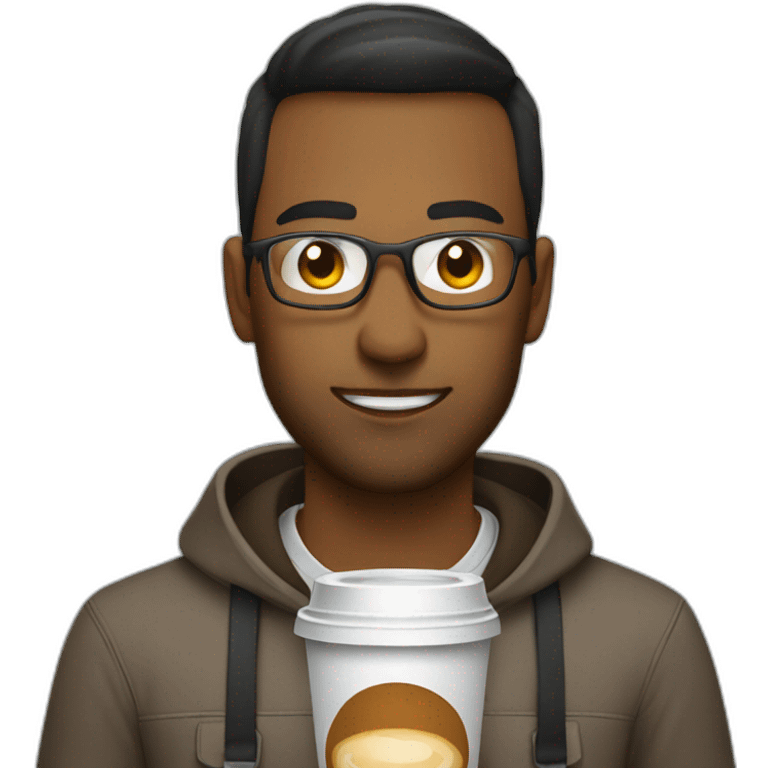 software engineer drinking coffee emoji