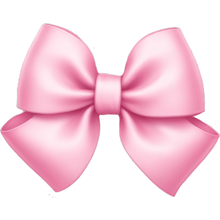 Baby pink bow emoji