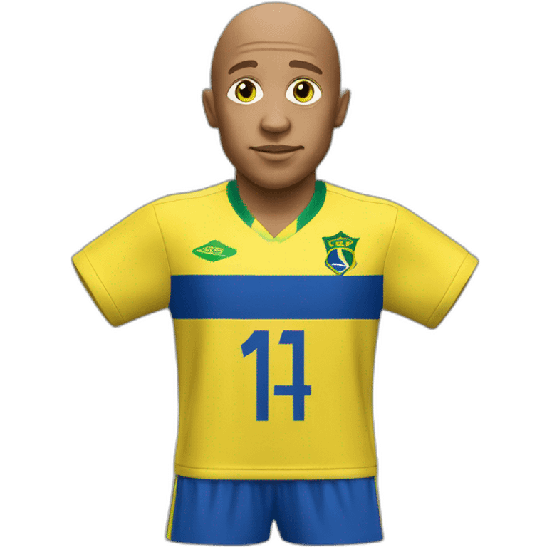 Roberto Carlos yellow Brazil jersey emoji