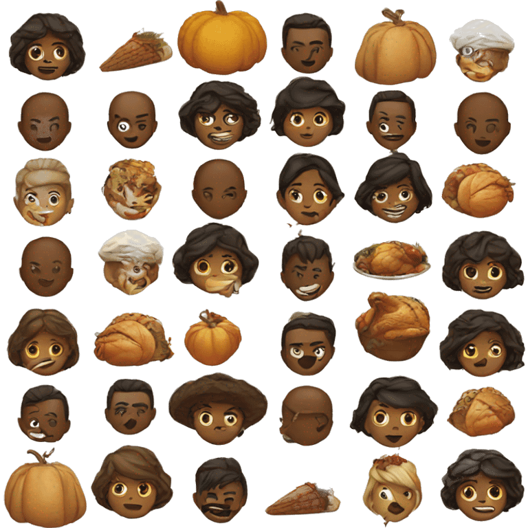 Thanksgiving emoji