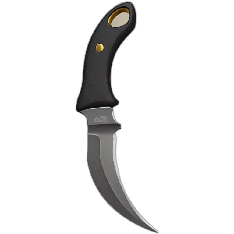 karambit knife emoji