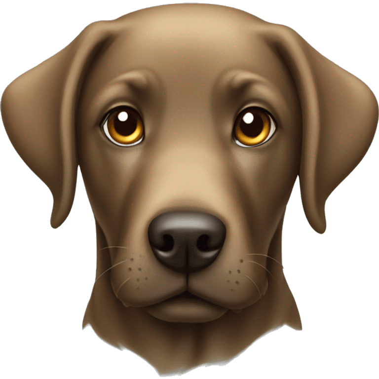 cute labrador dog emoji