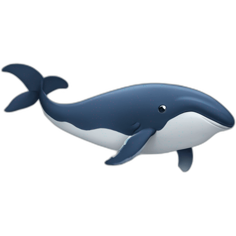 whale is a teacher emoji