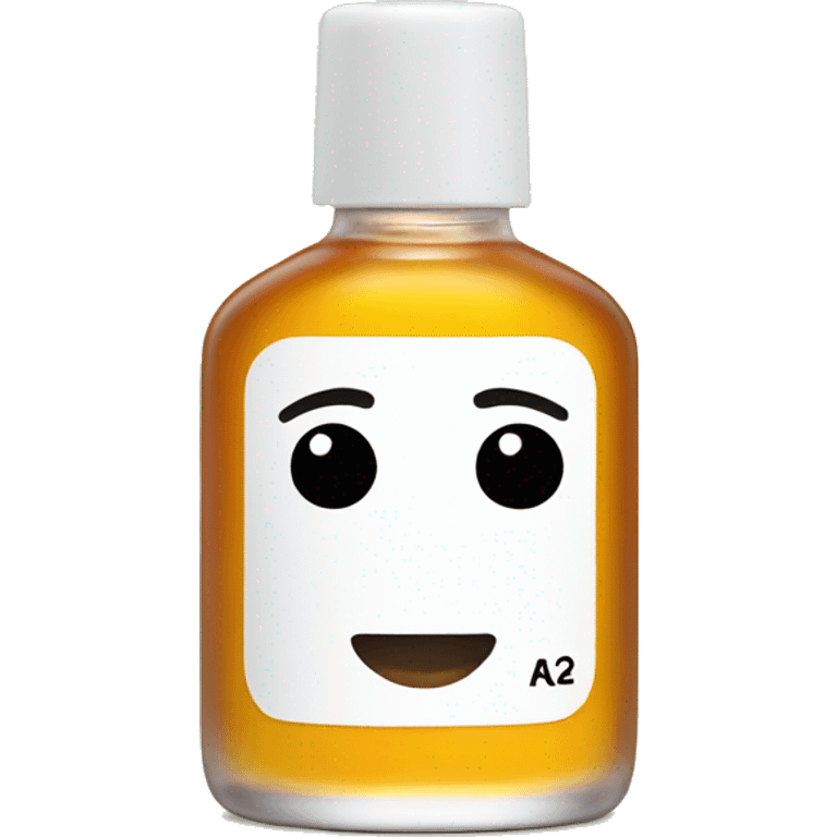 facial tonic with label emoji