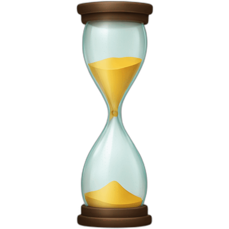 hour glass emoji