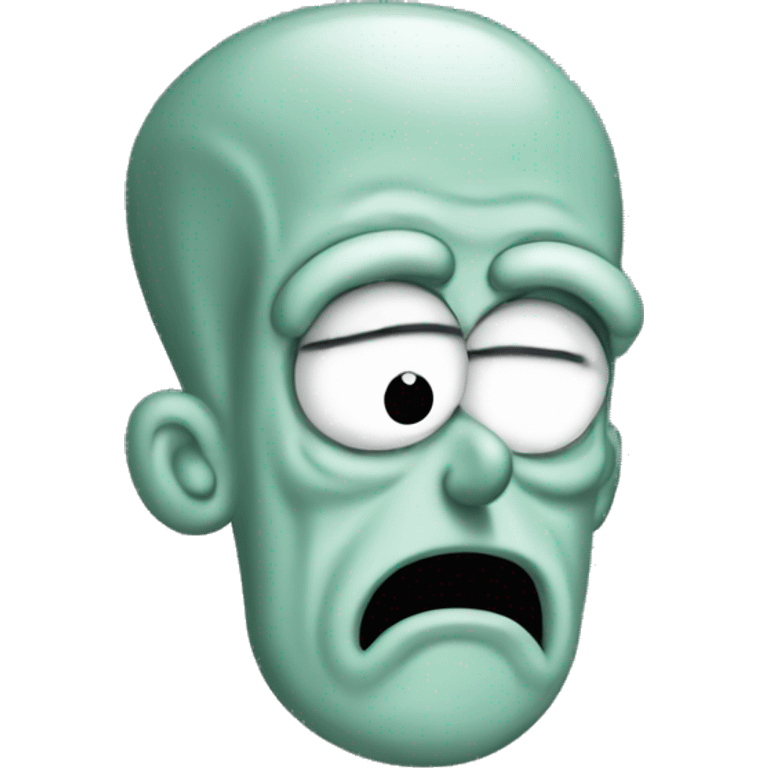 Squidward emoji