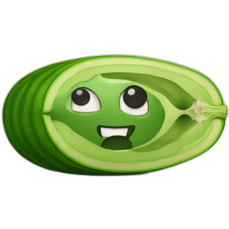 Courgette cannibal soap emoji