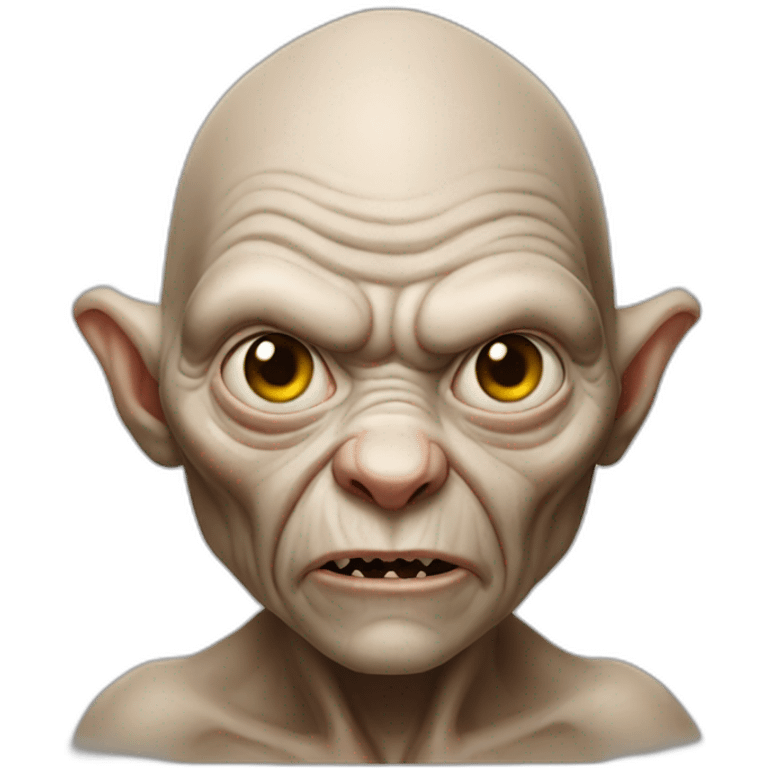 Golum emoji