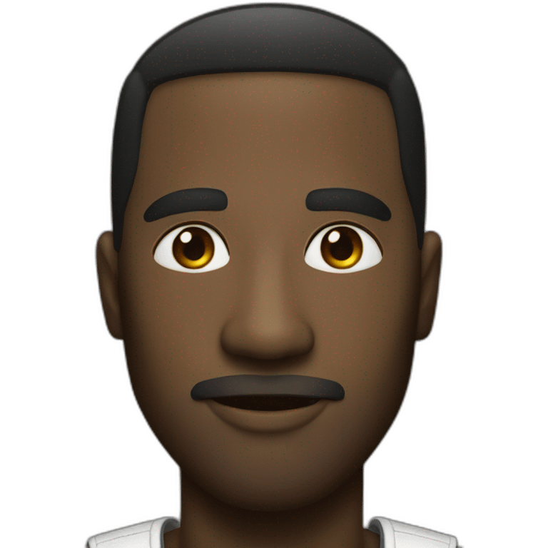 franglish black man singer emoji