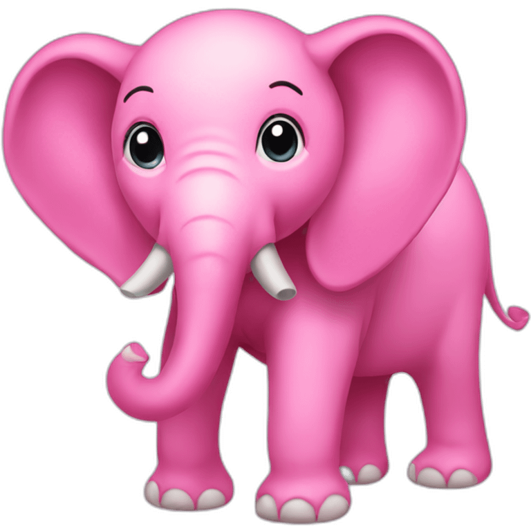 pink elephant emoji