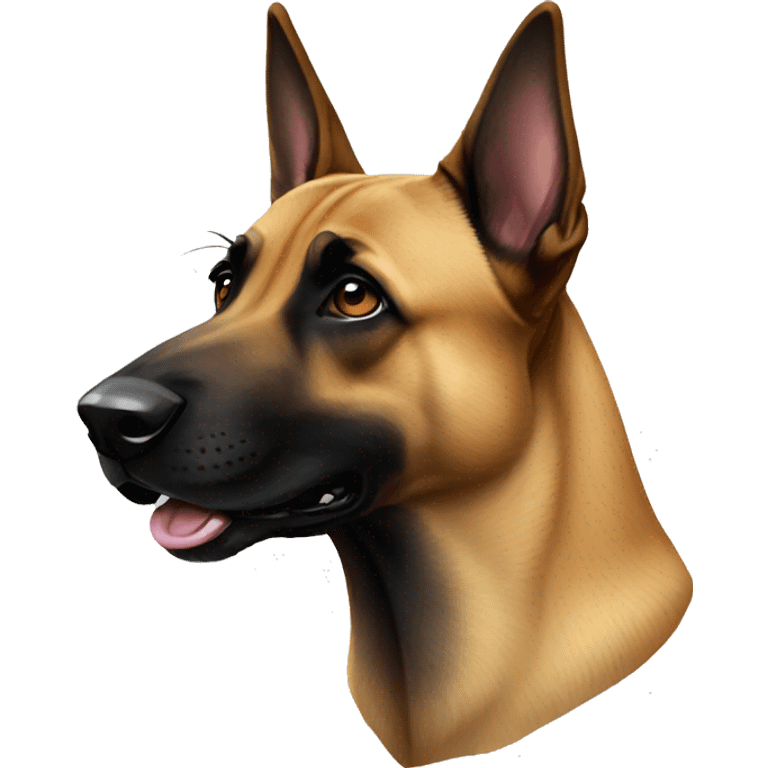 Malinois aboie emoji