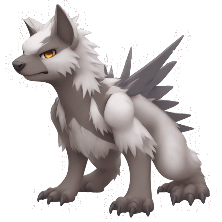 cute cool edgy Digimon-Fakemon-animal full body emoji