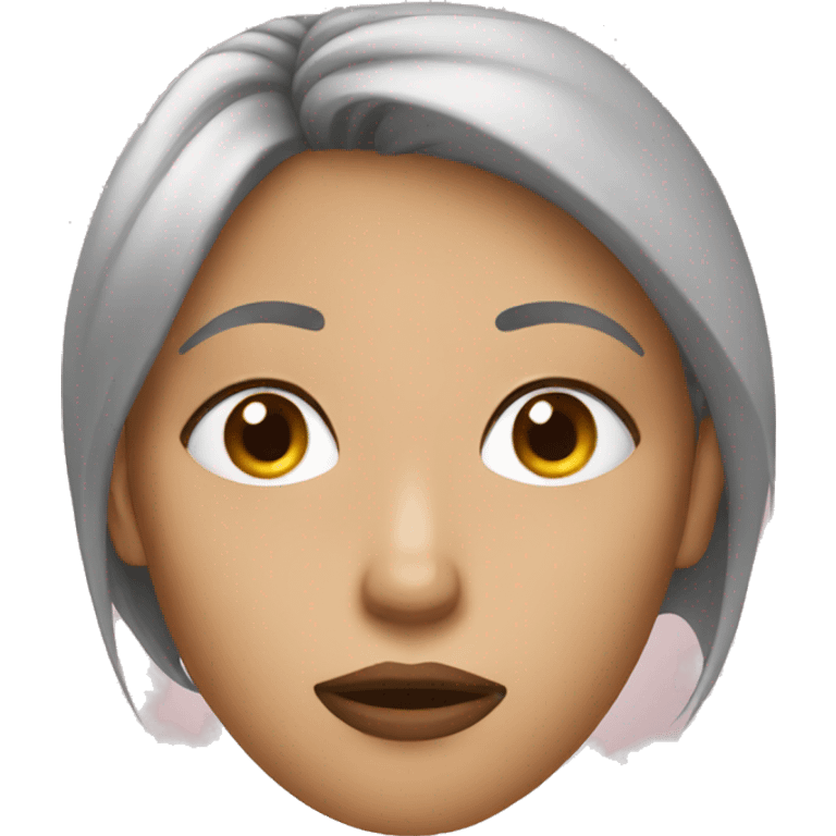 Bored women emoji