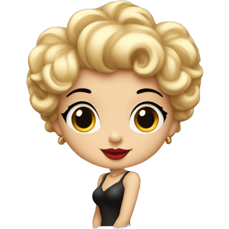 Betty boop emoji