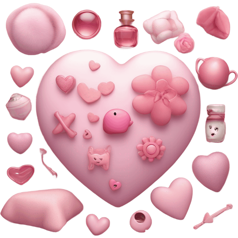 Pink aesthetic  emoji