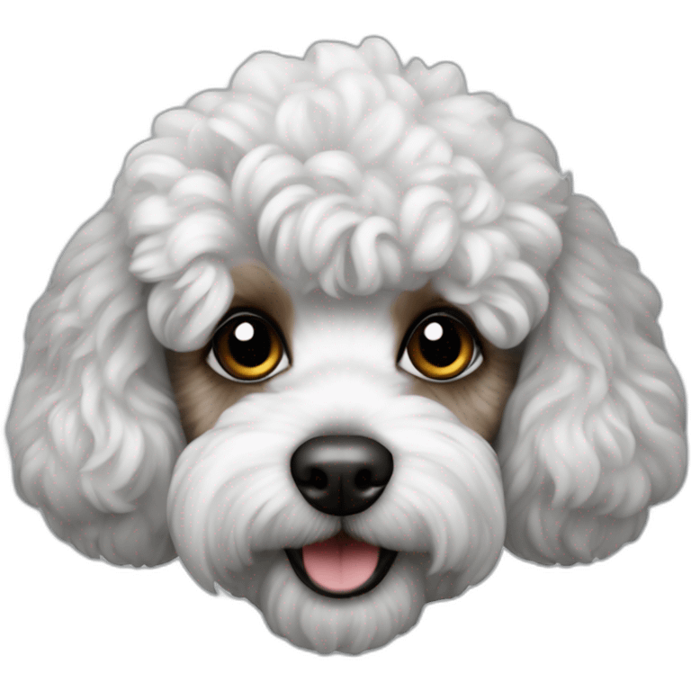 harlequin dwarf poodle emoji