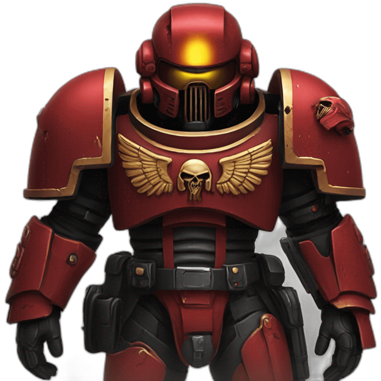 Blood angel space marine emoji