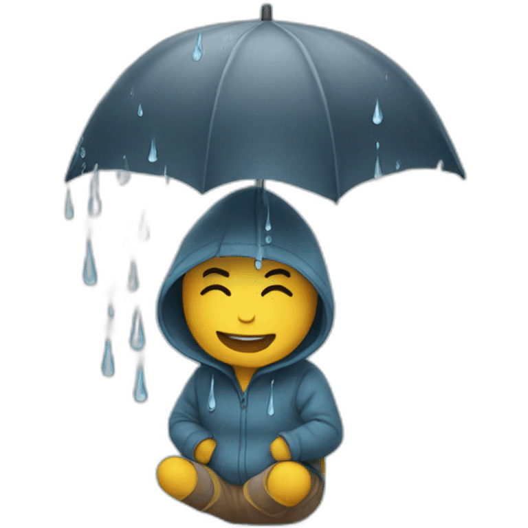 rainning emoji