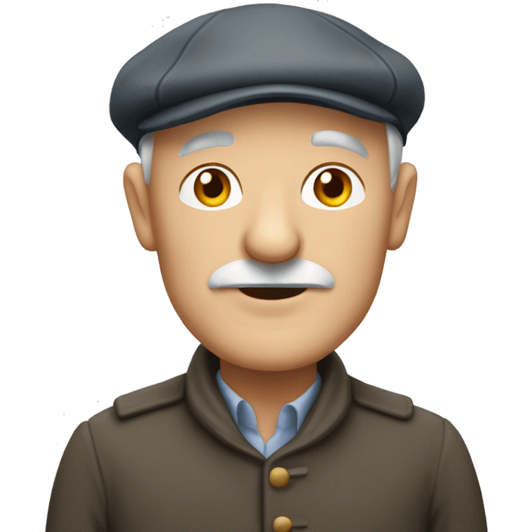 Old Yorkshire man with a flat cap emoji