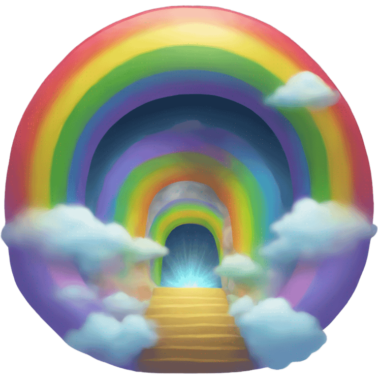 Rainbow portal emoji