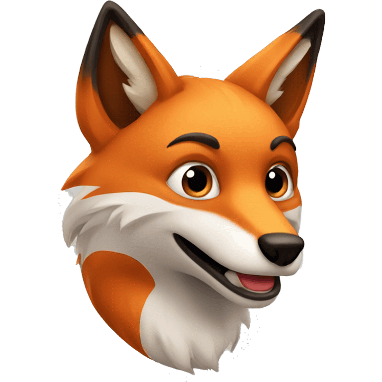 fast fox emoji