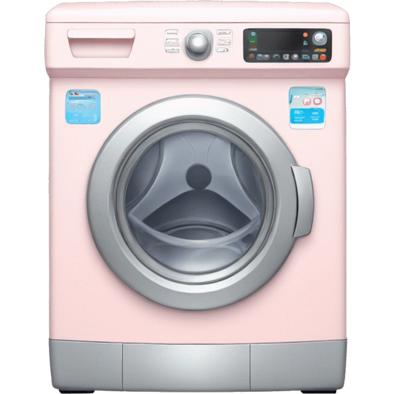 pastel Washing machine emoji