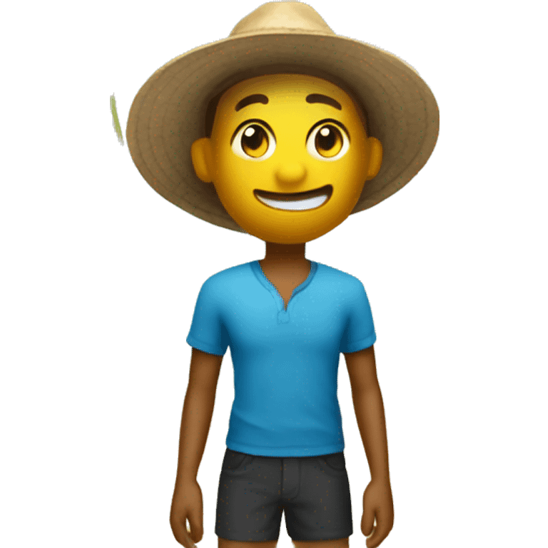 I am on holiday in Thailand emoji