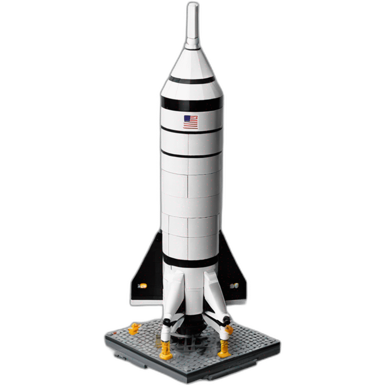 lego saturn v emoji