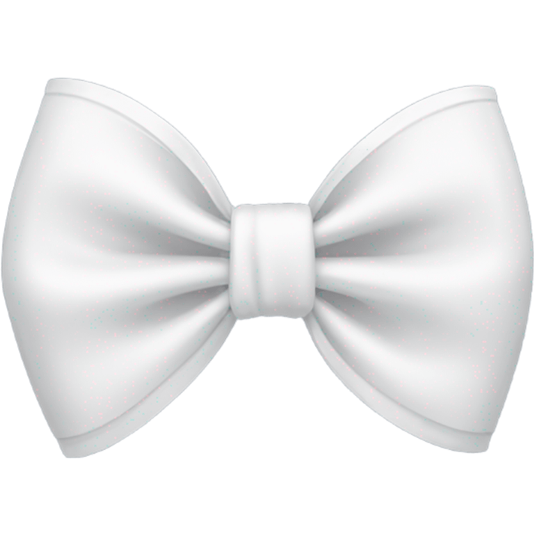 White bow emoji