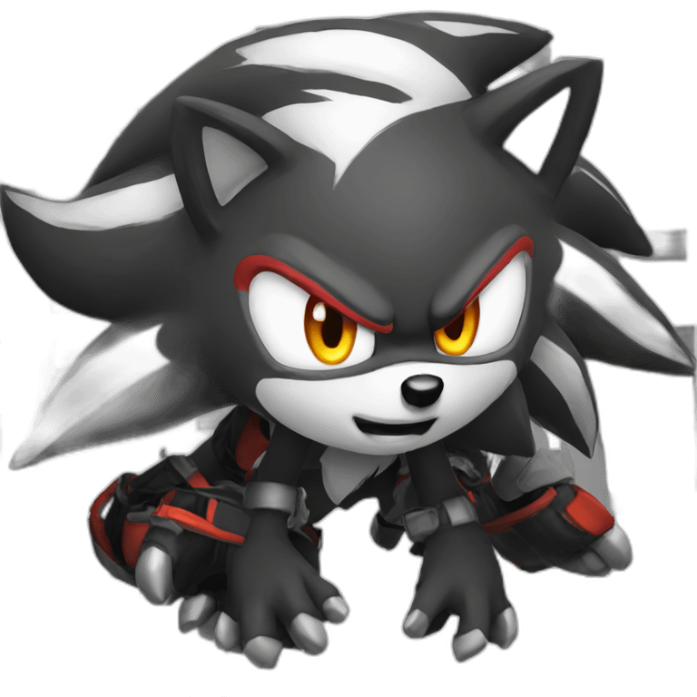 shadow-the-hedgehog-yeet emoji