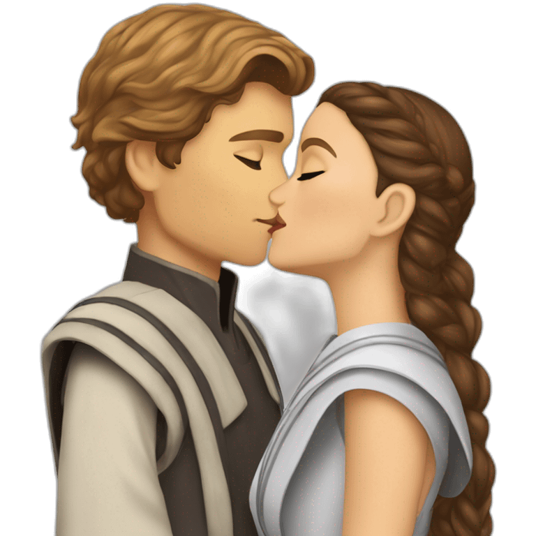 Anakin skywalker kiss padme amidala emoji