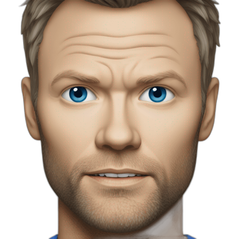 Joel McHale blue/grey eyes emoji