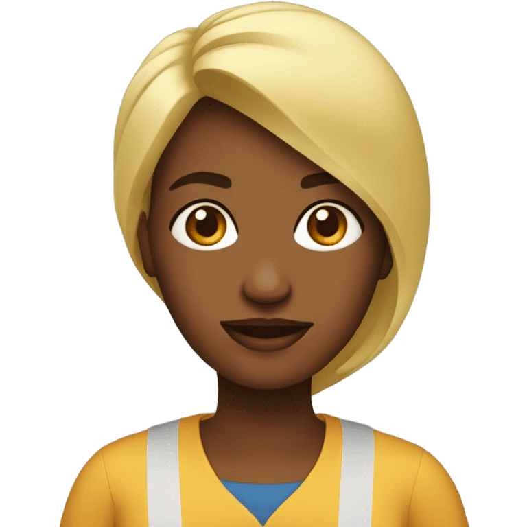 mulher loira grávida  emoji