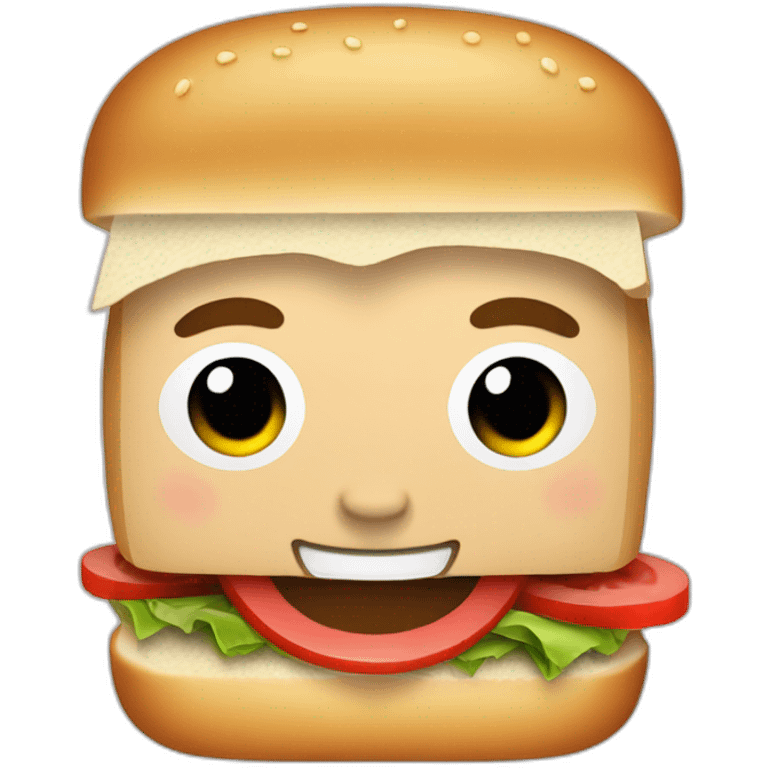 sandwich-man emoji