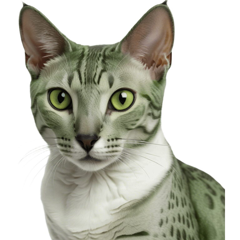 Egyptian Mau grey emoji