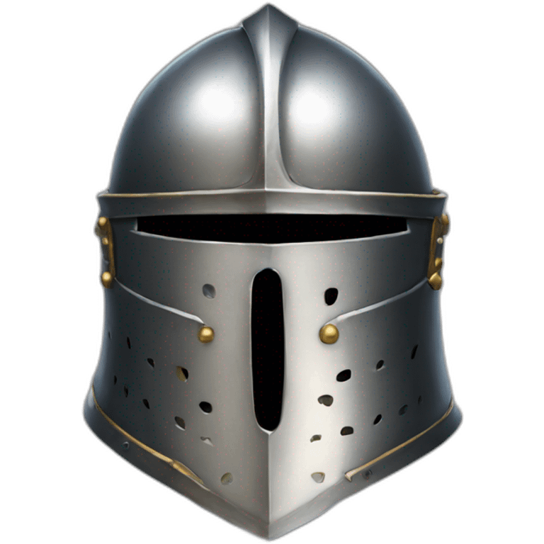 Knight helmet emoji