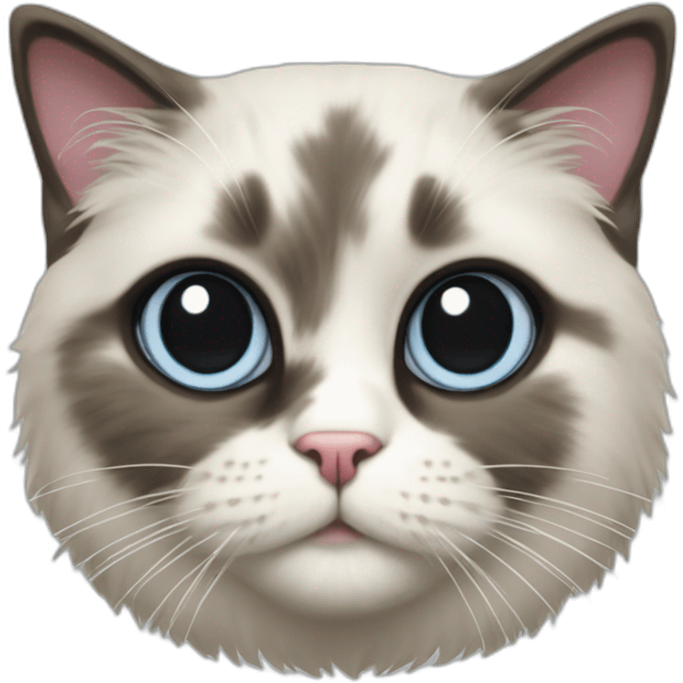 ragdoll cat shaped-bus emoji