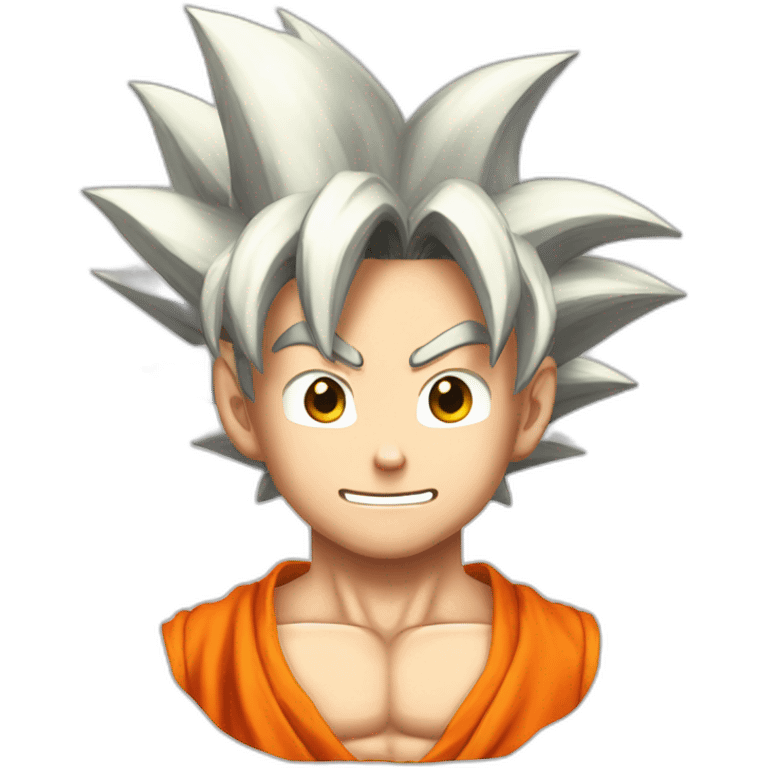 goku cheveux rouges emoji