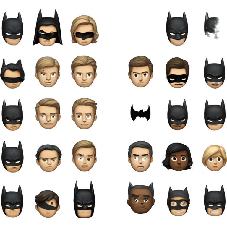 I am batman emoji emoji