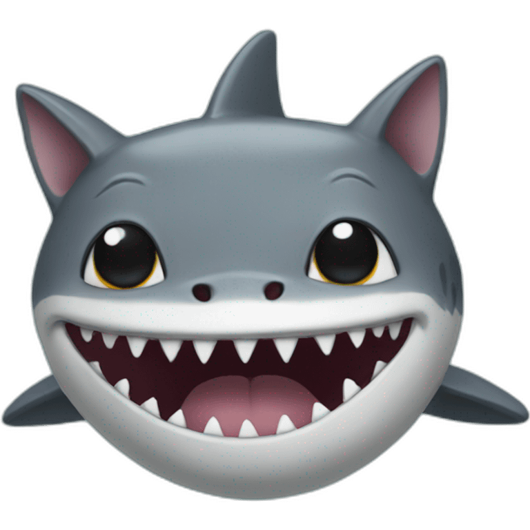 Cat shark emoji