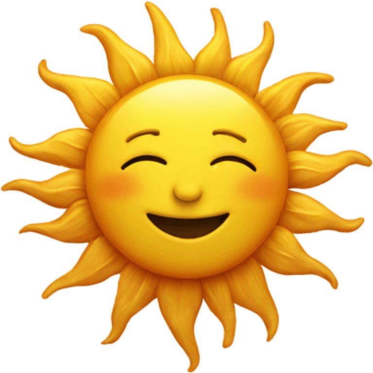 Sun  emoji